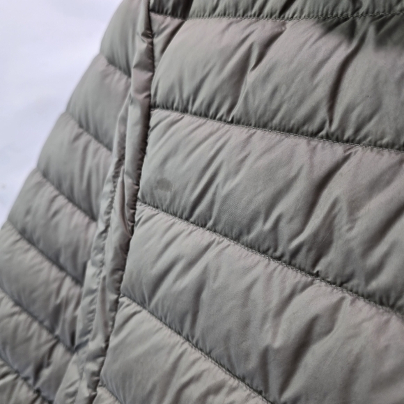 Aventura Down Puffer Jacket Womens XS Brown Parka Coat Hood Long FP Packable - Picture 11 of 15